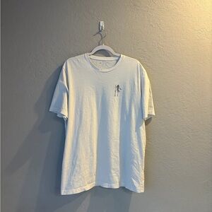 Travis Mathew White Short Sleeve Tee